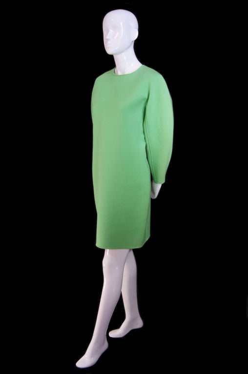 1980s Calvin Klein Neon Pod Dress