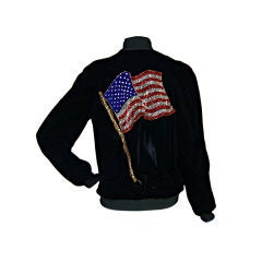 1970s Stephen Burrows USA Flag Jacket