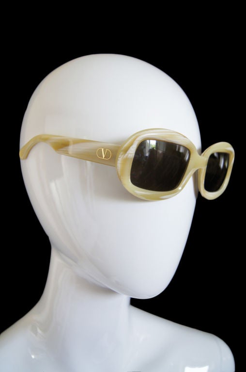 Women's 1960s Handmade Valentino Sunglasses