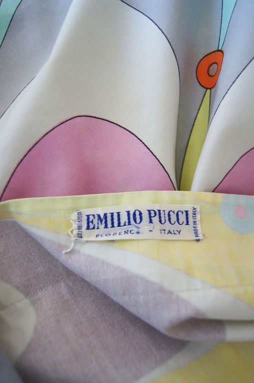 1960s Print Emilio Pucci Mini Dress 5