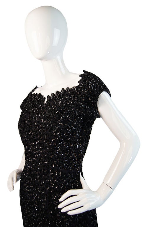 1940s Amazing Full Sequin Pin Up Dress at 1stdibs