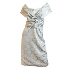 1950s Julian Rose London Silk Brocade