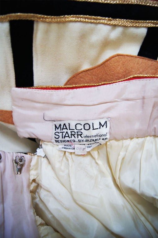 1960s Malcolm Starr Ringmaster Skirt 7