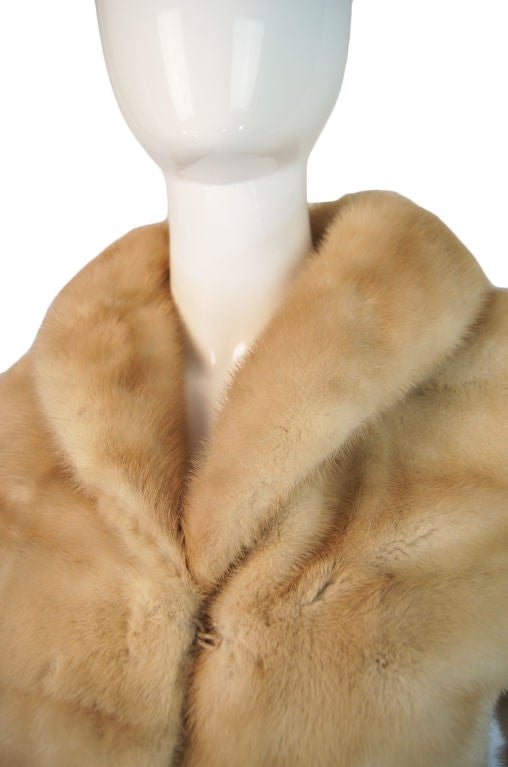 1950s EMBA Pearl Mink Evening Jacket 4