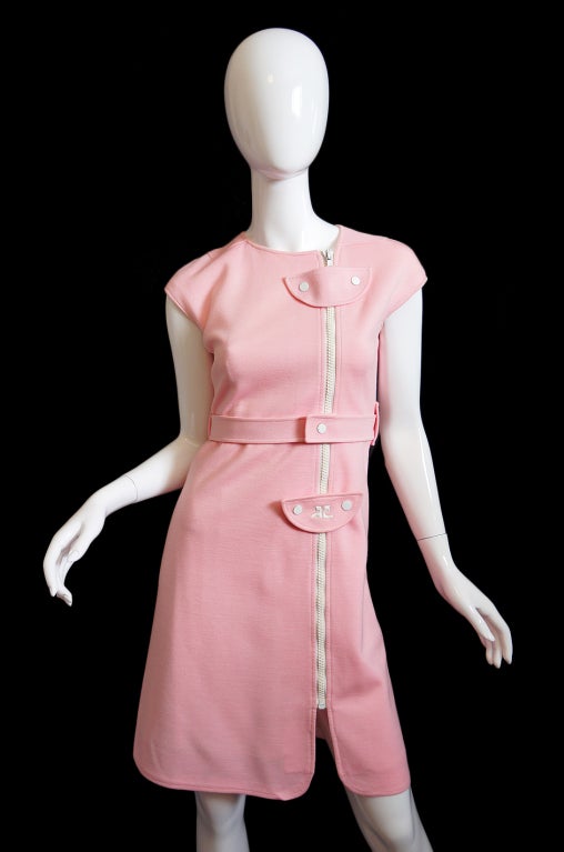 Late 1960s Courreges Hyperbole Mini 1