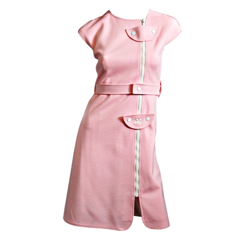 Late 1960s Courreges Hyperbole Mini