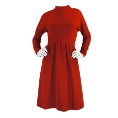 1960s Numbered Couture Givenchy Dress