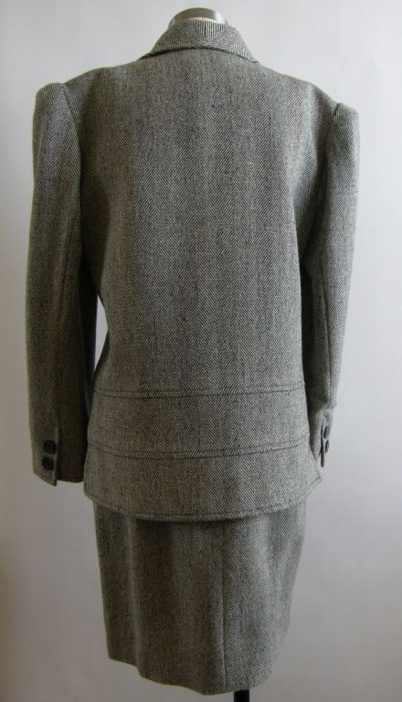 Valentino 1980's Wool Suit