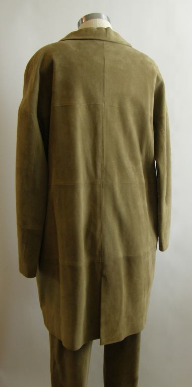 Chic 1980's Revillion Suede Pantsuit