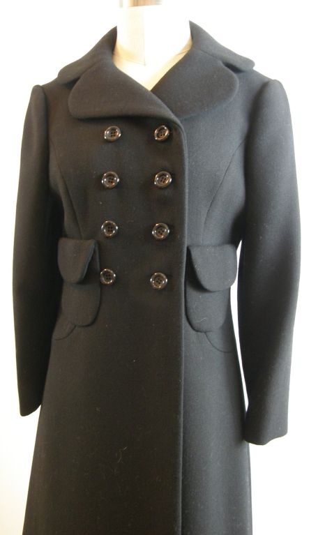 1960's Full Length Wool Coat