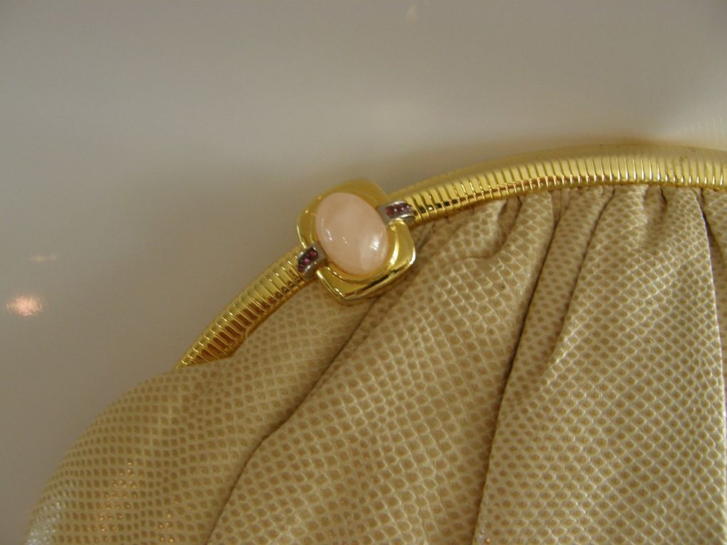 Lovely Judith Lieber bag with strap, circa 1980's. Good Condition