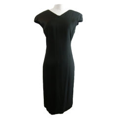 Carolina Herrera Black Dress For Sale at 1stDibs