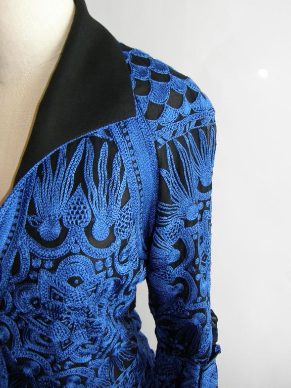 Magnificent Naeem Khan Embroidered Evening Jacket