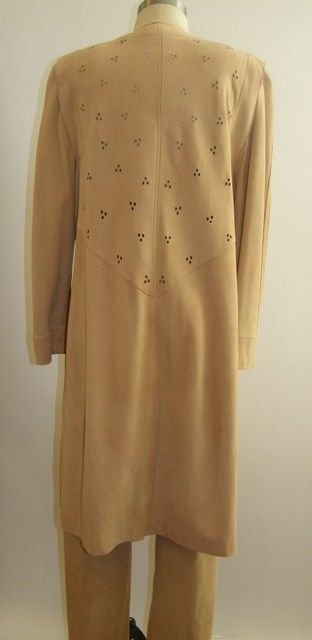 Jean Muir 3-Piece Summer Suede Outfit
