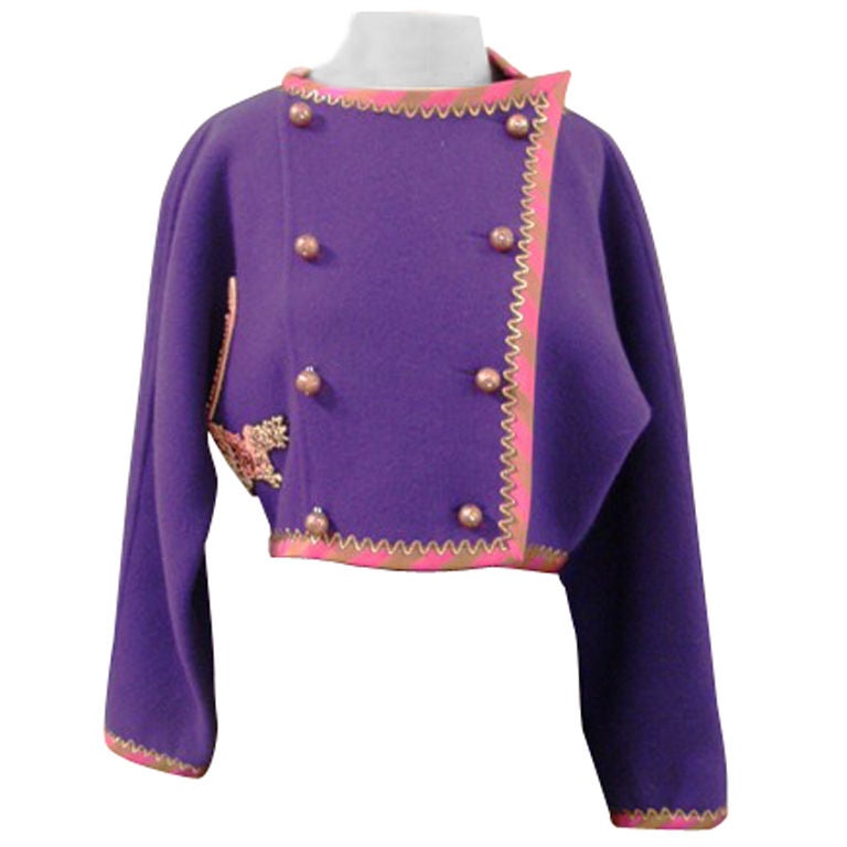 Geoffrey Beene "Circus" Tiger Jacket For Sale