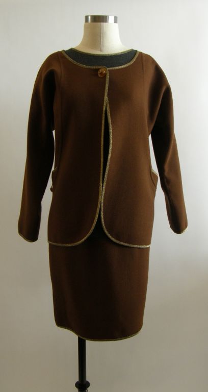 Geoffrey Beene 1980's 3-Piece Suit