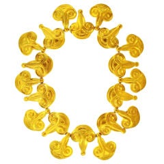 Lalaounis 22K Gold Necklace