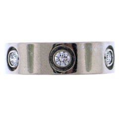 CARTIER 
Love
 Diamond White Gold Band