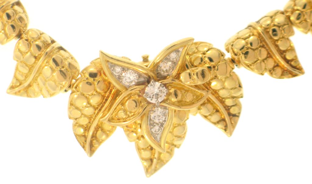 Women's Tiffany & Co. Diamond Leaf Necklace