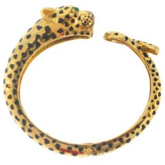 David Webb Cheetah Bangle