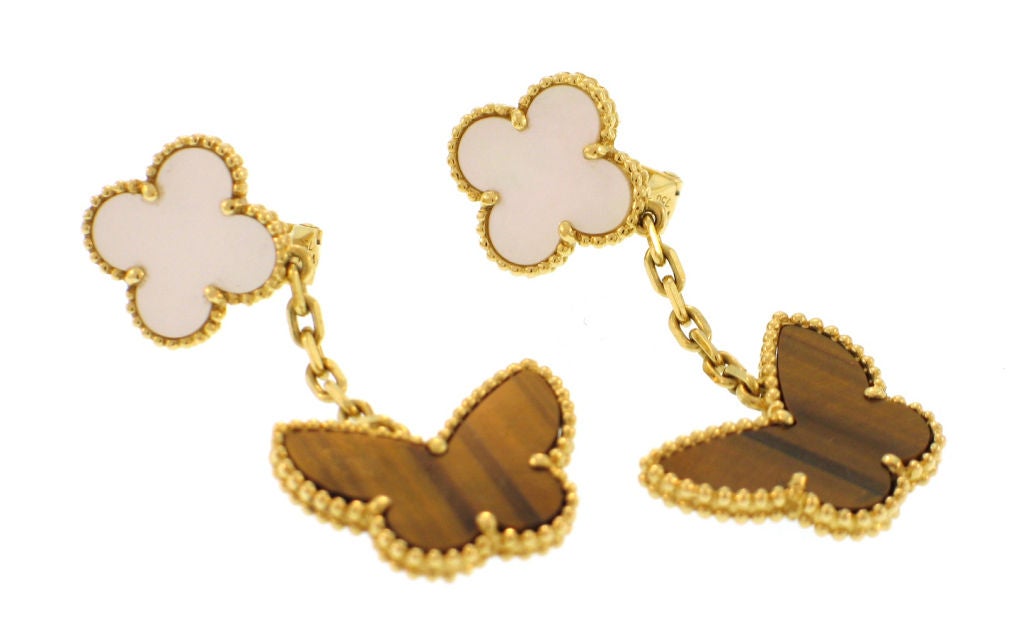 VAN CLEEF & ARPELS Lucky Alhambra "The Magic" Earrings