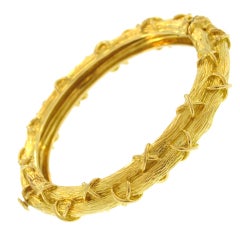 Tiffany & Co. Gold Bangle Bracelet