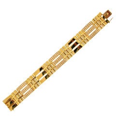 Vintage VAN CLEEF 
ARPELS Diamond Link Bracelet