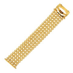 CARTIER Double "C" Clasp Bracelet