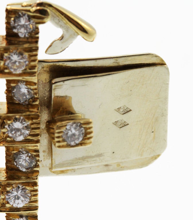 Cartier Diamond and Gold Bracelet 1
