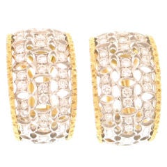 Buccellati Huggie Earrings
