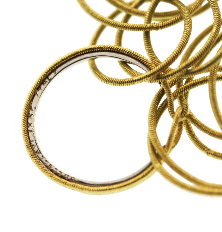 Buccellati Gold 'Hawaii' Necklace In New Condition In Atlanta, GA