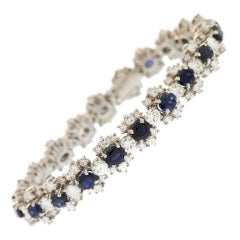 Birks Sapphire and Diamond Bracelet