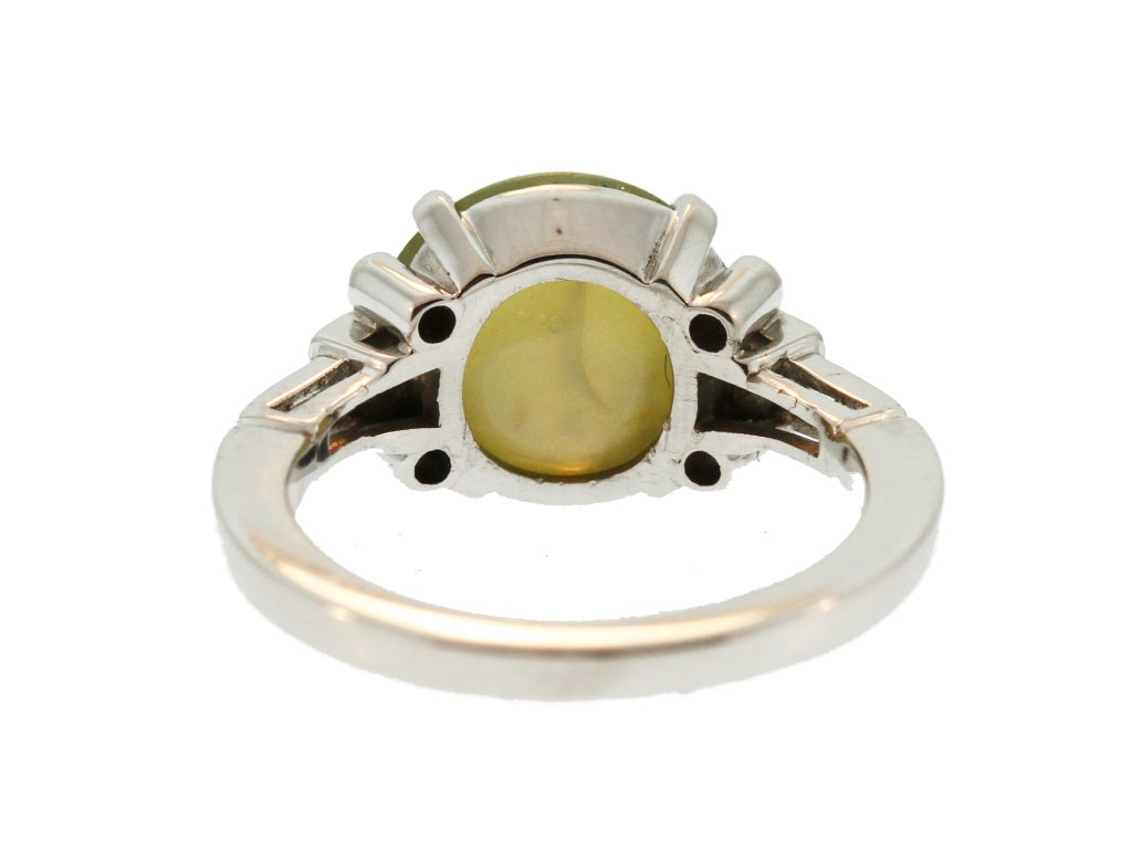 vintage cats eye ring