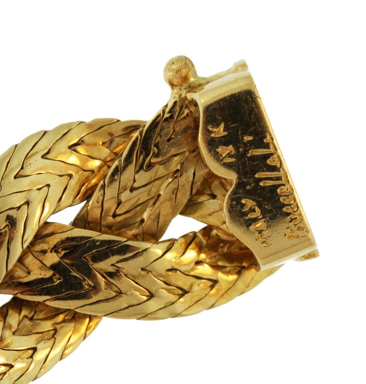   Buccellati Gold Rope Twist Bracelet 1
