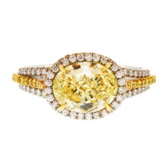 Fancy Yellow Diamond Ring