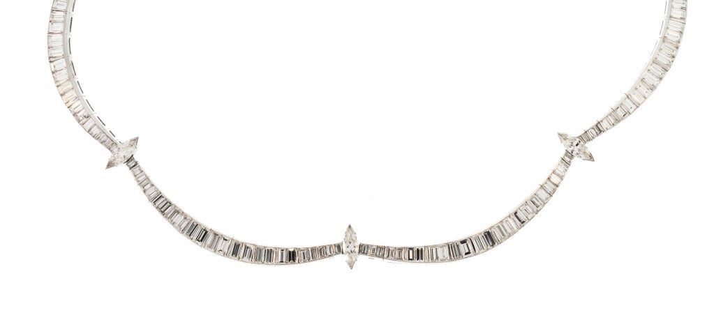 Women's Harry Winston Diamond Platinum Necklace
