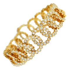 Tiffany & Co. Diamond Link Bracelet