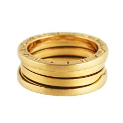 Bulgari Gold 'B.Zero1' Band Ring