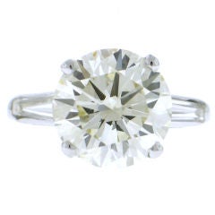 5ct Diamond Solitaire Engagement Ring