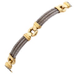 CHARRIOL Gold and Stainless Steel Bracelet