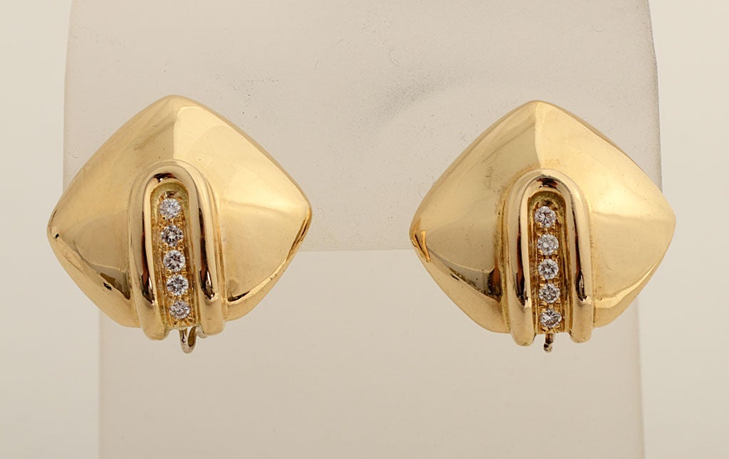 Antonini Amethyst Day/Night Earrings In Excellent Condition In Darnestown, MD