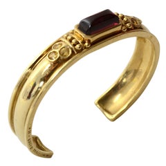 Helen Woodhull Gold Cuff Bracelet