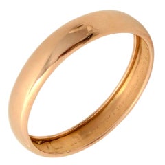 Wide Rose Gold Bangle Bracelet 12