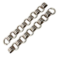 Los Castillo Silver Link  Bracelets