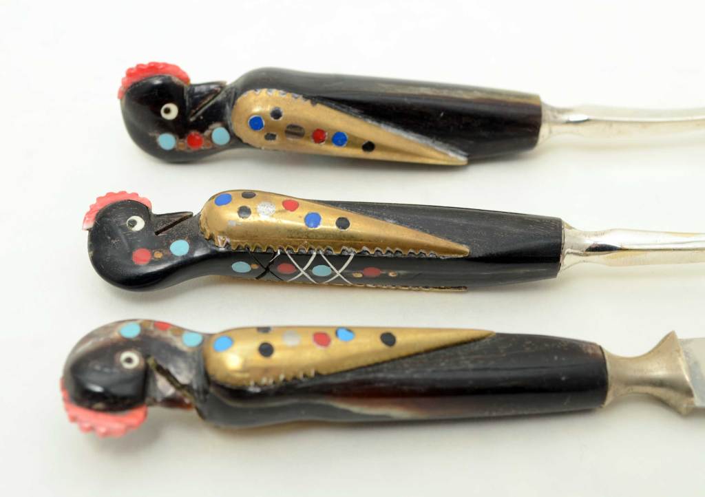 Women's or Men's Parrot Motif Flatware