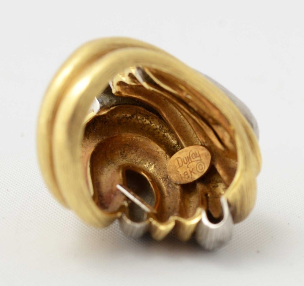 Henry Dunay Huge Gold Platinum Ring 2
