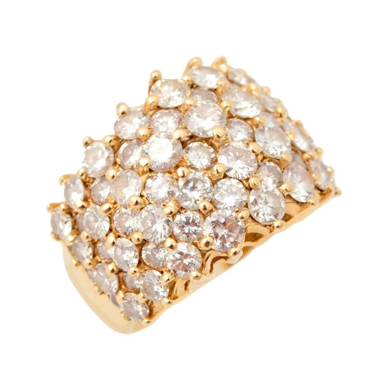 Diamond Cluster Ring For Sale
