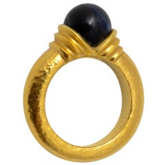 LaLaounis Gold Ring with Sodalite