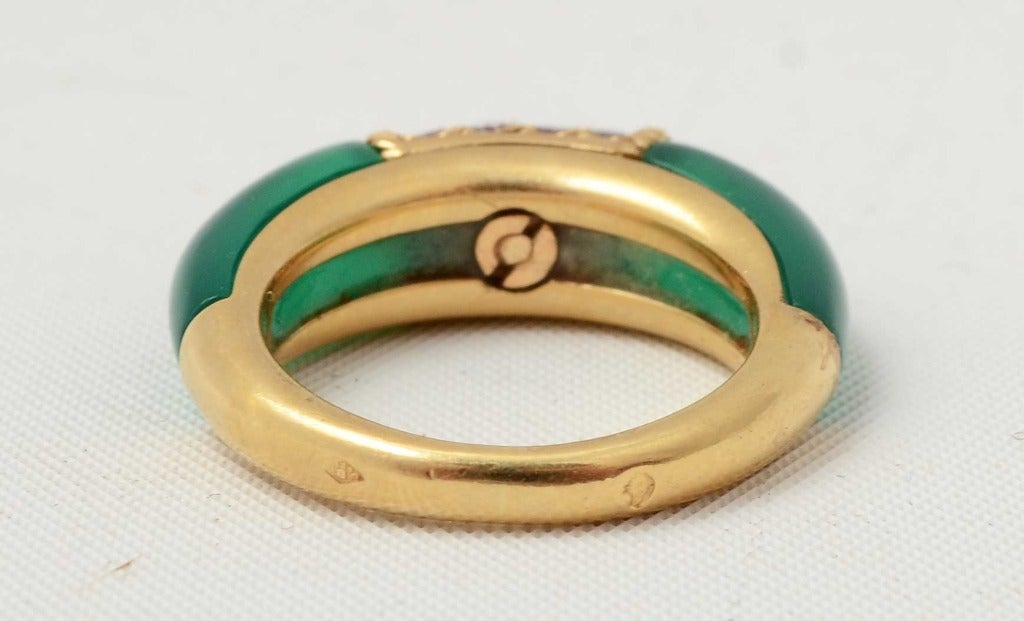 van cleef green ring