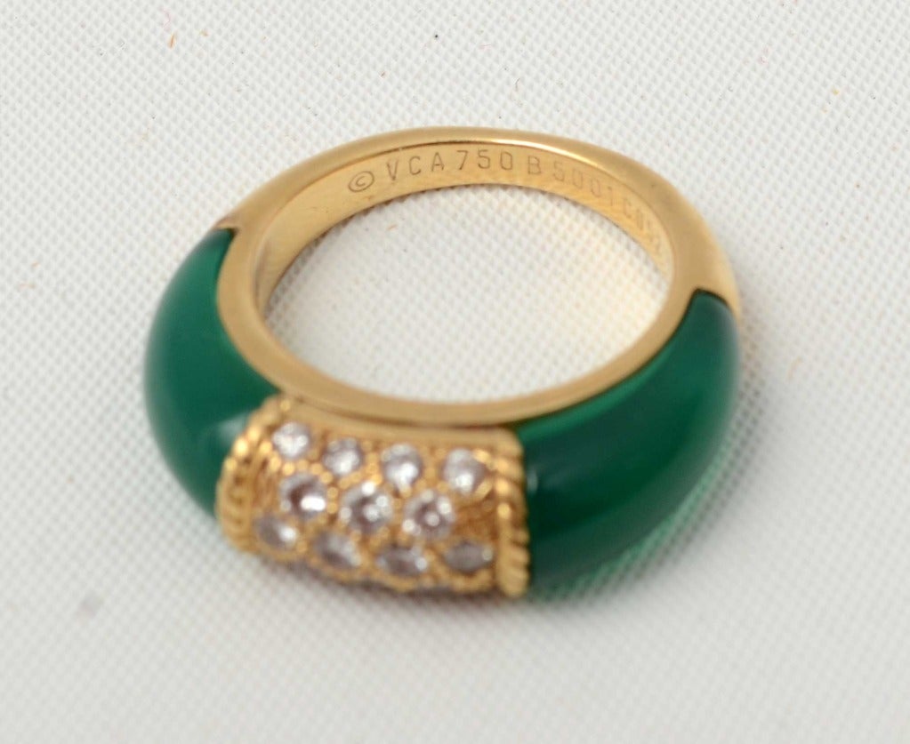 van cleef ring green